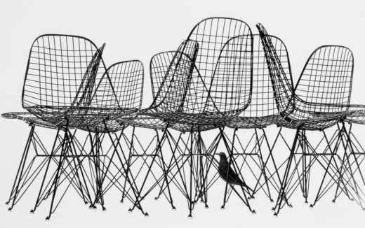 wire chair charles ray eames tendance filaire